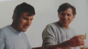 Justice Kirby and van Vloten in 1996